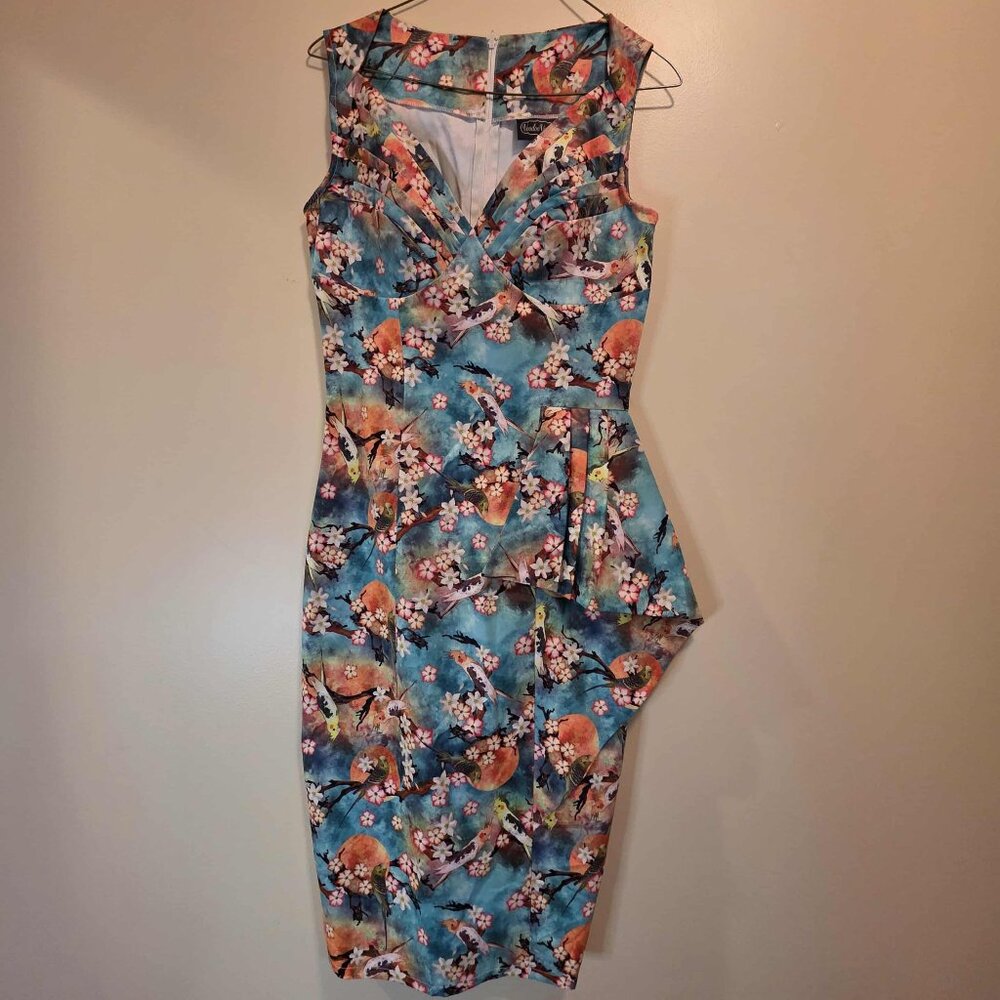 Voodoo Vixen Songbird Sarong Dress S - Picture 1 of 6